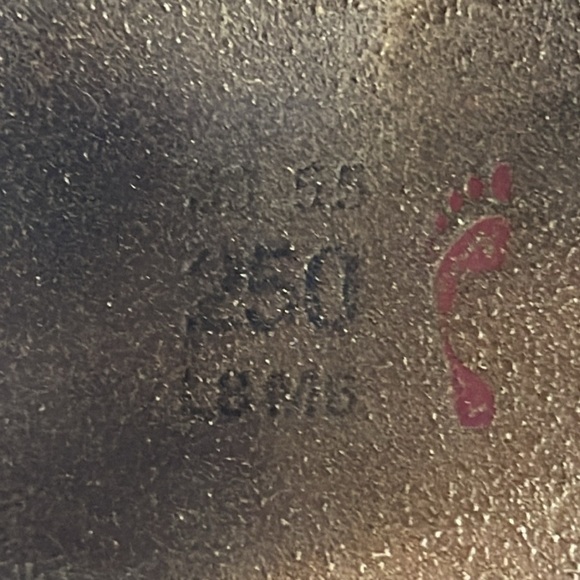 Birki By Birkenstock Silver Pebbled Xenia Sandals - Picture 7 of 8